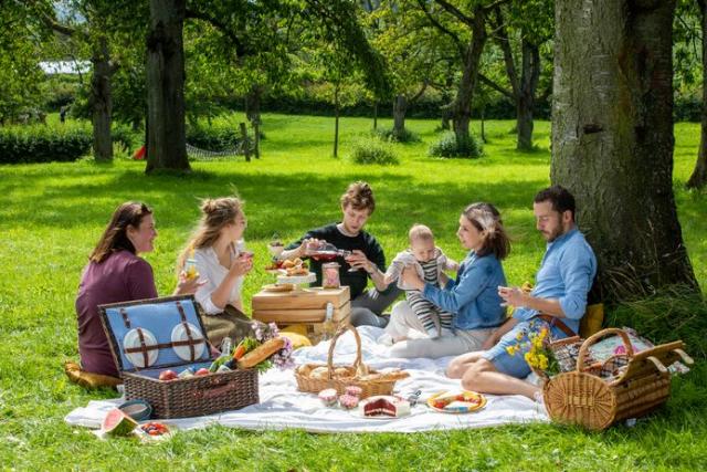 Picknicken.